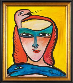 Ulrica Hydman-Vallien, Ansikte med orm.