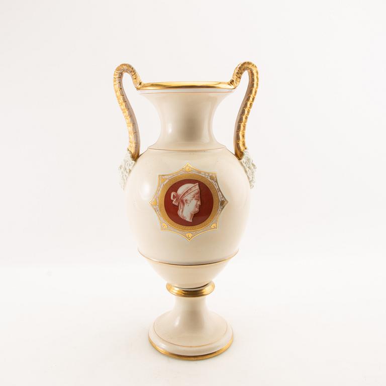 Urna Empire-stil omkring 1900 porslin.