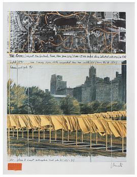 344. Christo & Jeanne-Claude, "The Gates (Project for Central Park, New York City)".