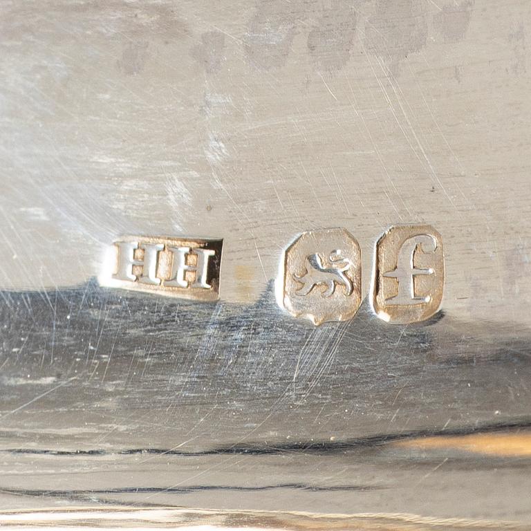 Hyam Hyams, skrin med lock, silver, London, England 1821-1822.