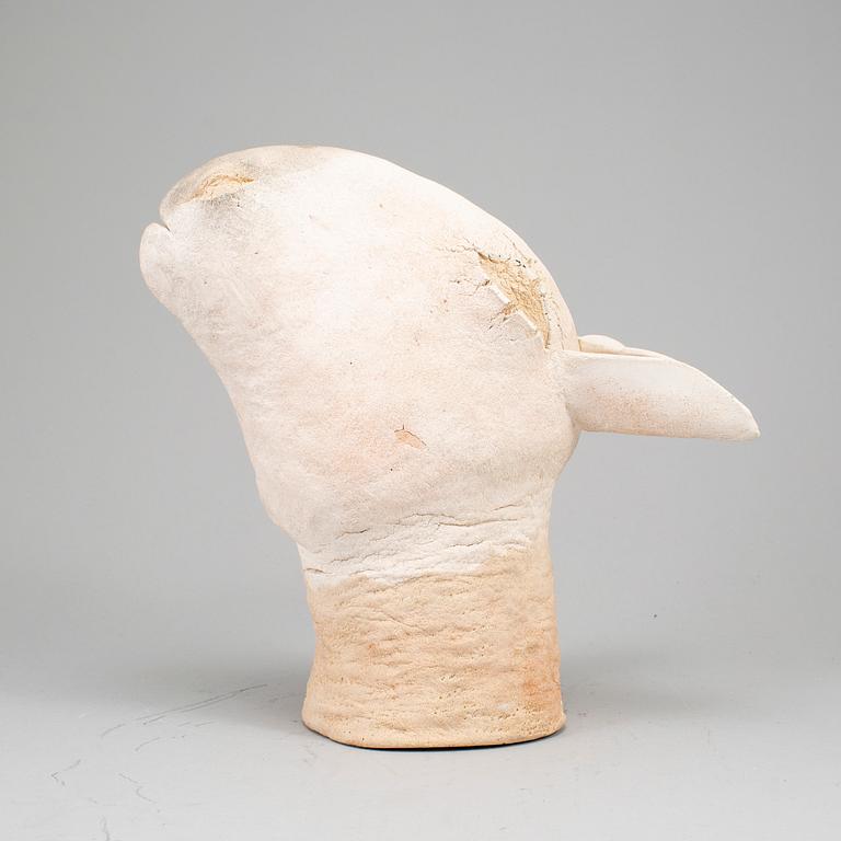 NILS GUNNAR ZANDER, sculpture, earthen weare, signerad and dated 1976.