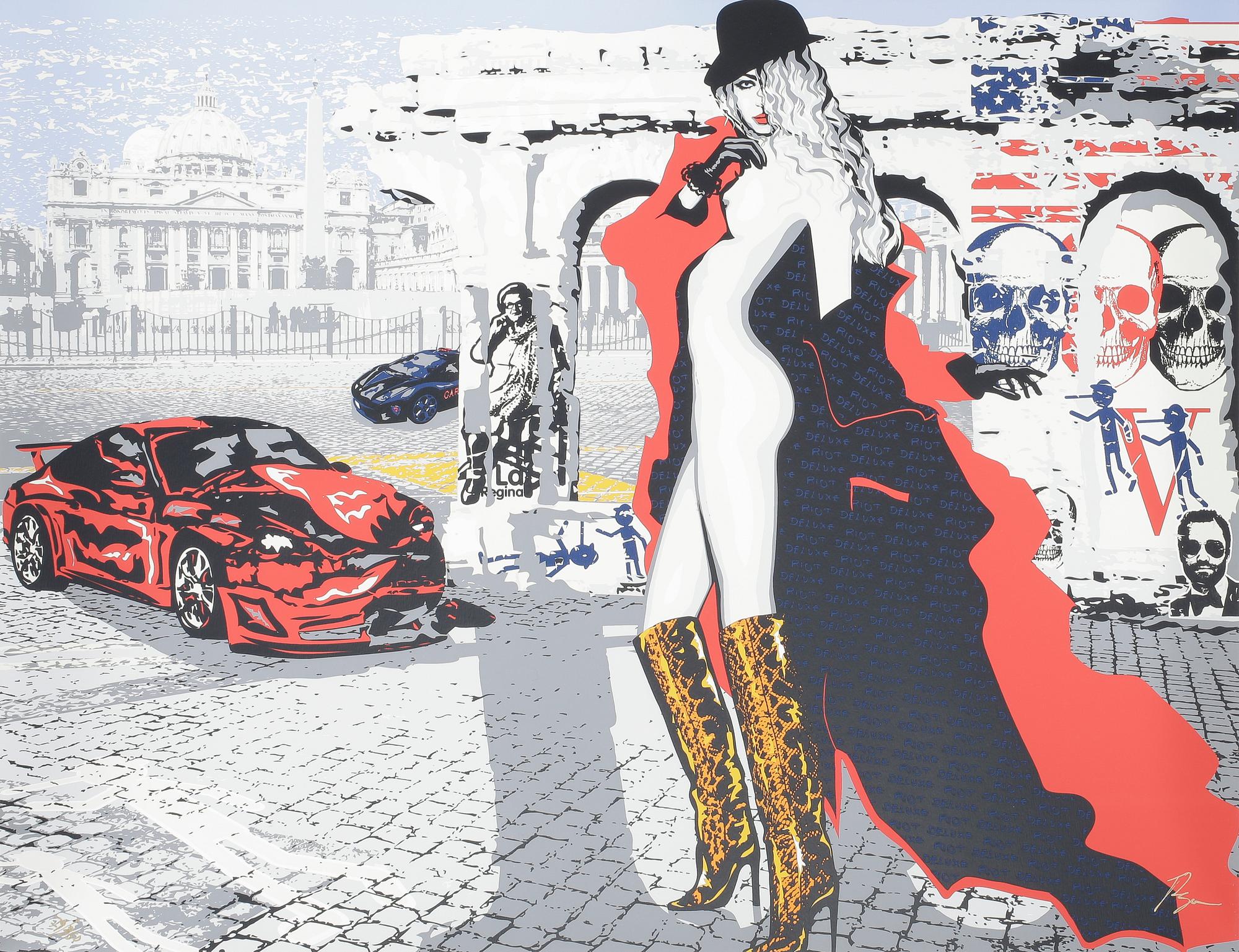 RICHARD RYAN, 4st, färgserigrafier, mapp, signerade och numrerade 30/350.