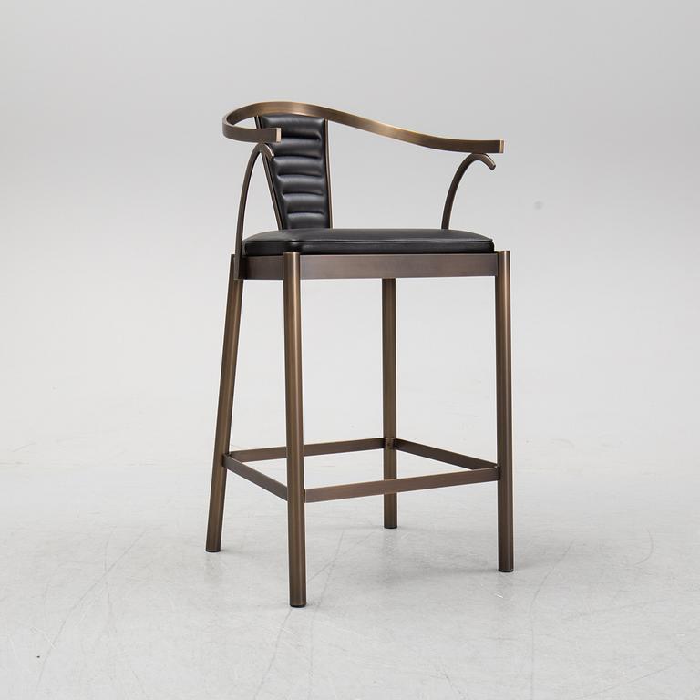 A set of six bar stools/chairs, Promemoria Furniture, Italy, 21 st century.