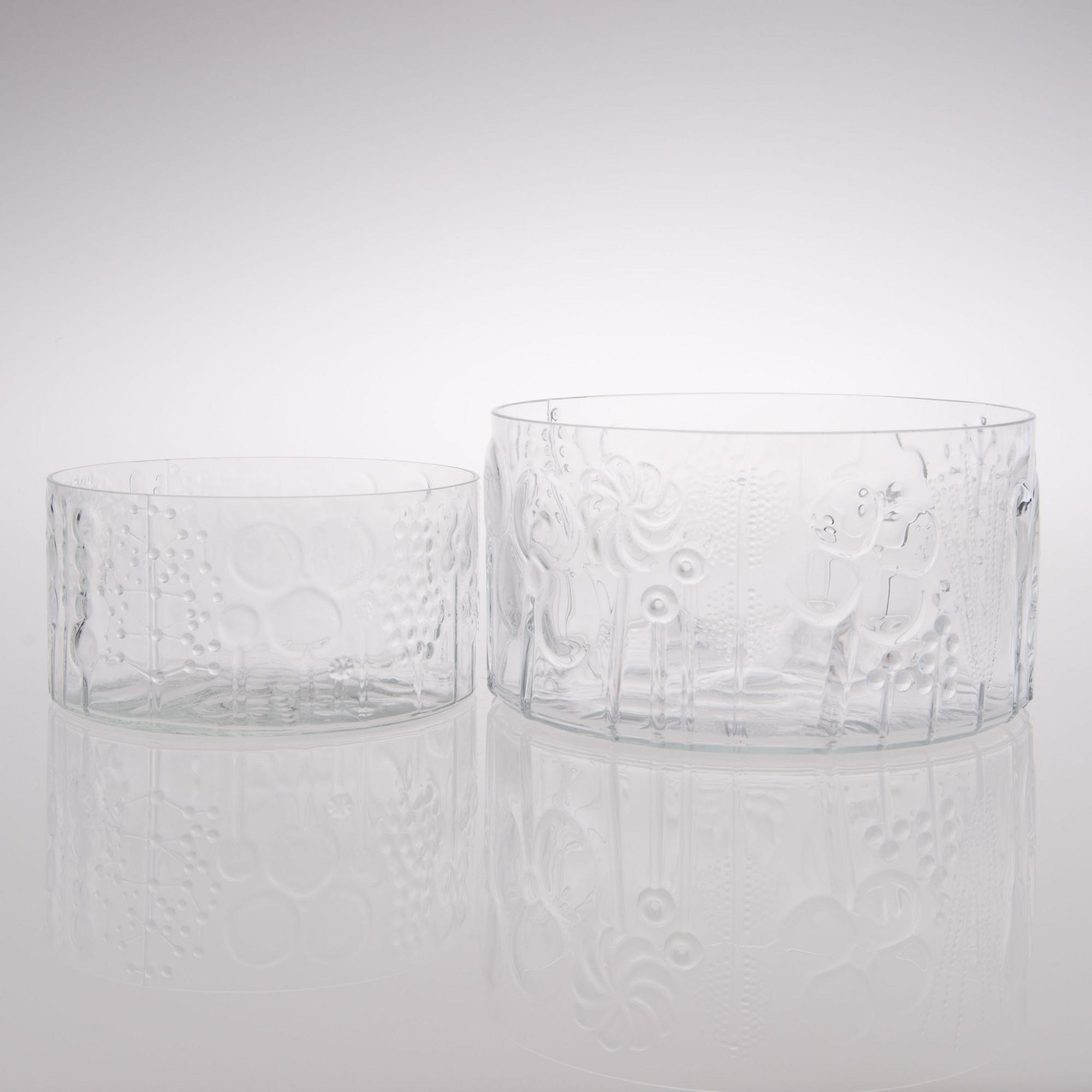 OIVA TOIKKA, FYRA DELAR. "Flora". Iittala. Formgivna 1966.