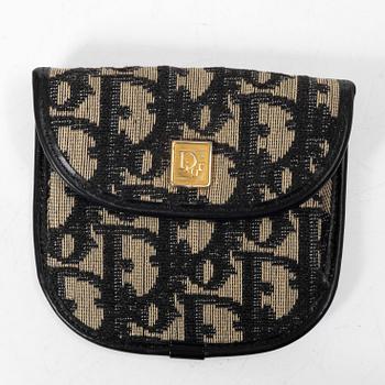 Christian Dior, väska samt portmonnä, vintage.
