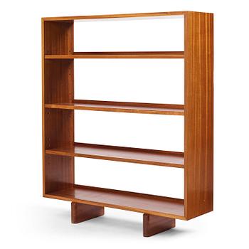 286. Josef Frank, a mahogany bookcase, Firma Svenskt Tenn, mid-20th century.