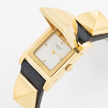 Hermès, Medor, wristwatch, 23 x 32 mm.