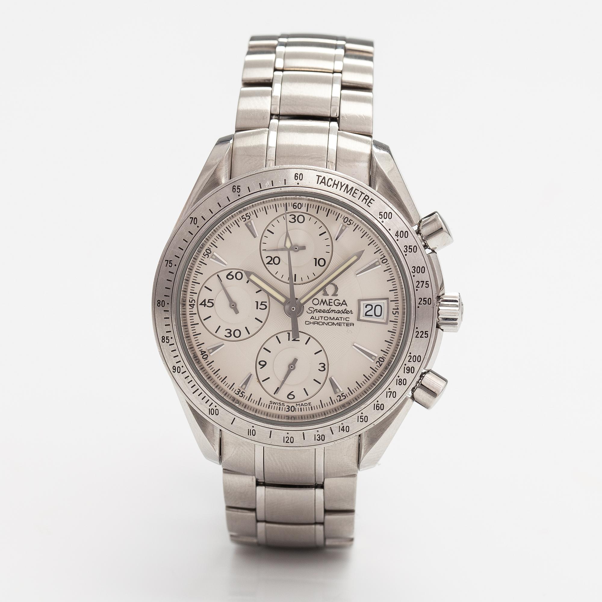Omega Speedmaster 100m wristwatch 40 mm. Bukowskis