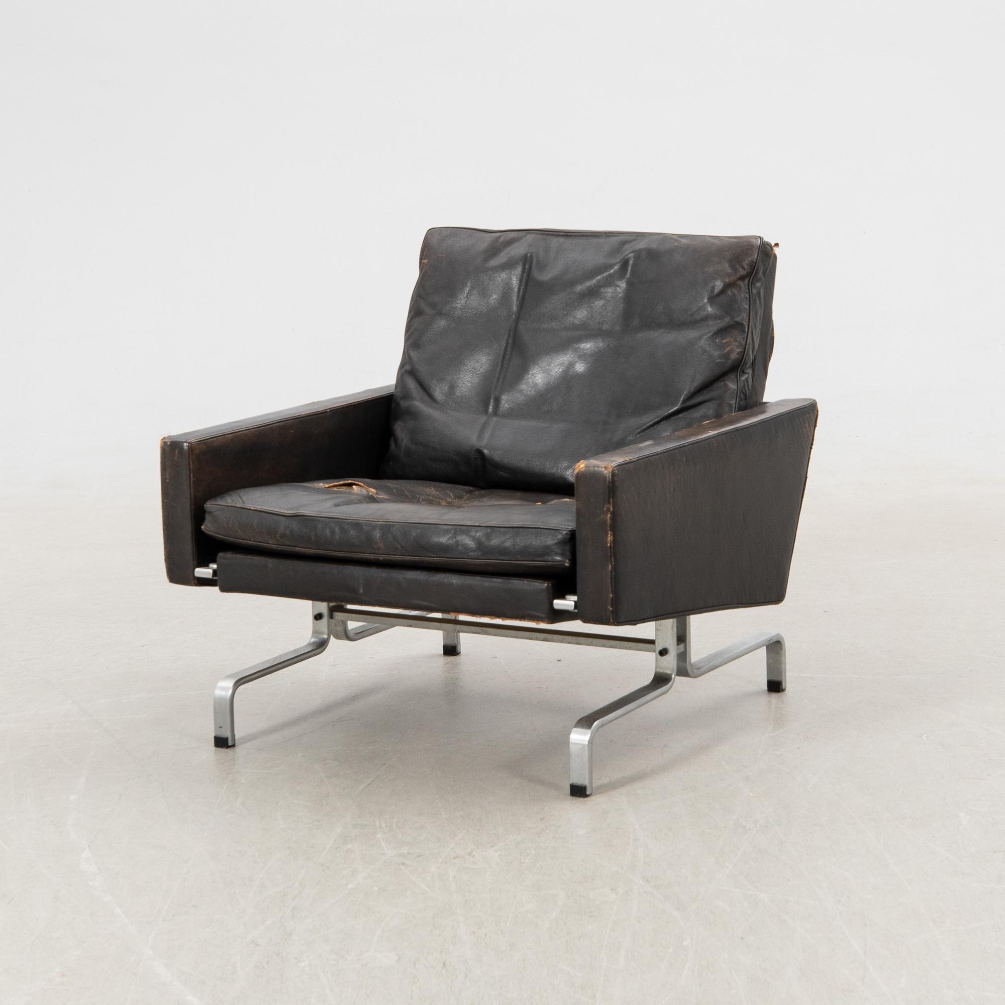 Poul Kjaerholm, Armchair "PK 31" E. Kold Christensen, Denmark. 1998.