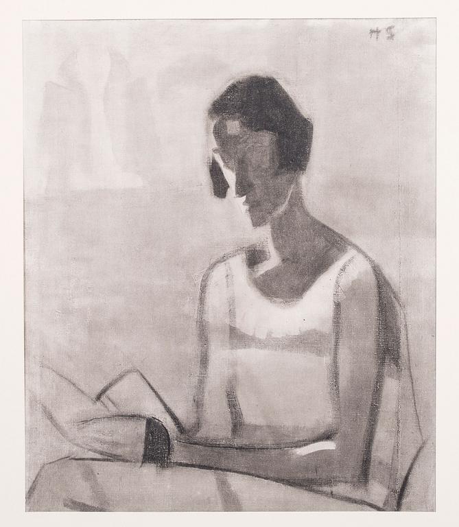 HELENE SCHJERFBECK, mapp med reproduktioner, 48 st.