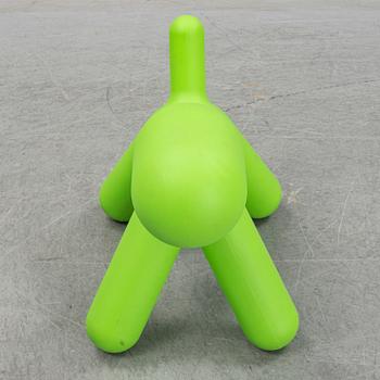 EERO AARNIO, a green plastic 'Puppy' Magis, Italy.