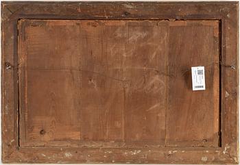 LITOGRAFISKT TRYCK, efter fotografi af G Joop, " Stockholm från Mosebacke ".