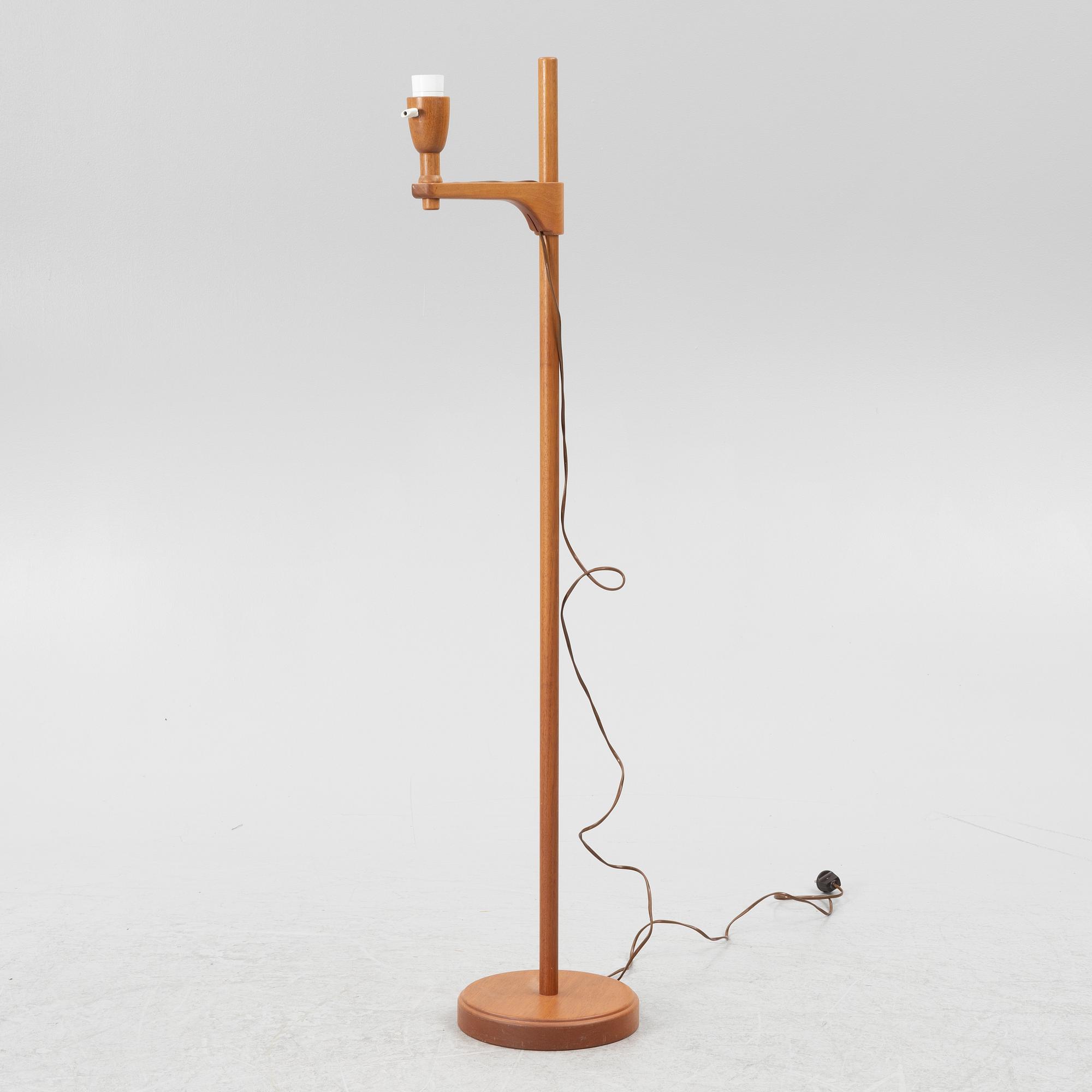 Carl Malmsten, a 'Staken' floor lamp.