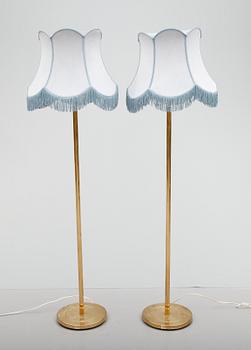 GOLVLAMPOR, 1 par, ABO Randers, Danmark, 1960-/70-tal.