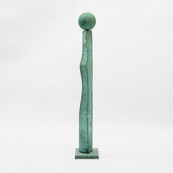 Björn Selder, skulptur, osignerad, brons.