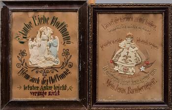 VOTIVTAVLOR, 2 st, Tyskland, 1800-tal.