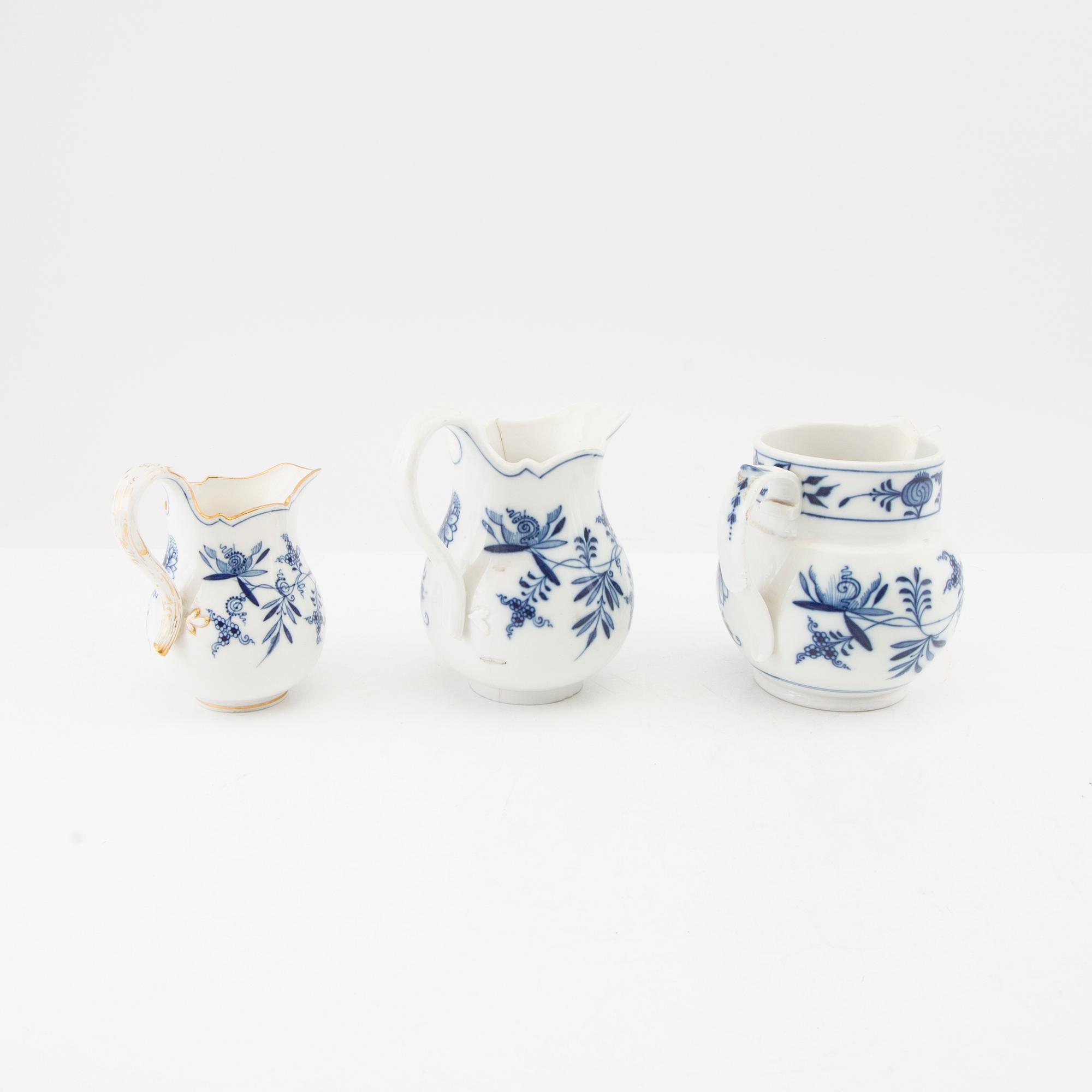 Service 21 pcs Meissen porcelain, first half of the 20th century.