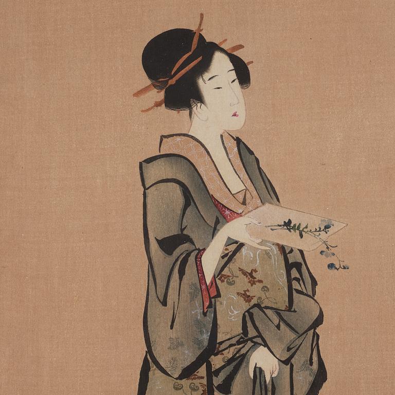 KATSUSHIKA HOKUSAI (1760–1849), after, color woodblock print, Japan, late 19th/early 20th century.