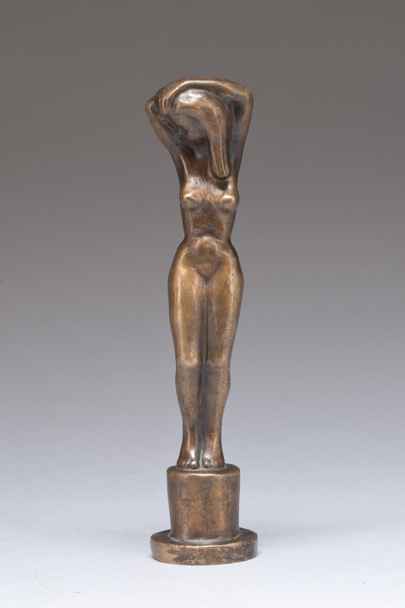 SIGGE BERGGREN, skulptur, brons, signerad.