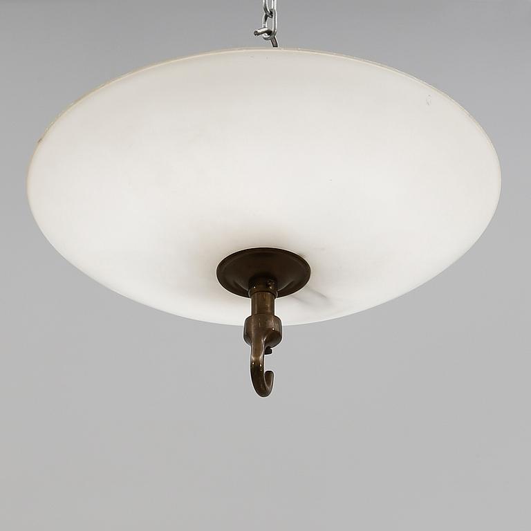 TAKPLAFOND, glas, 1900-talets mitt. Höjd ca 20 cm.