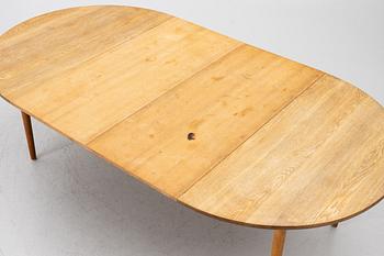 Hans J. Wegner, Dining table, CH337, Andreas Tuck, Denmark, second half of the 20th century.