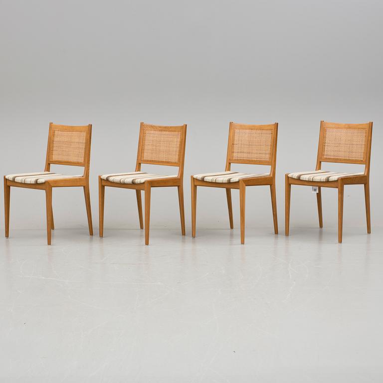 STOLAR, 4 stycken, Karl-Erik Ekselius för Firma J O Carlsson, Vetlanda, 1950/60-tal.