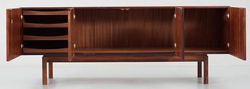 A Bernard Pedersen & Son palisander sideboard, Denmark ca 1970.