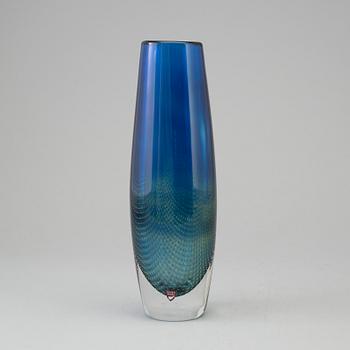 SVEN PALMQVIST, a Swedish crystal "Kraka" vase, Orrefors, signed and numbered 958249 and 17-87,