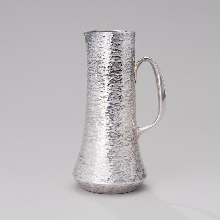 TAPIO WIRKKALA, KANNA OCH SEX BÄGARE. Sign. TW. Silver 925/830. Kultakeskus, Tavastehus 1972/79.