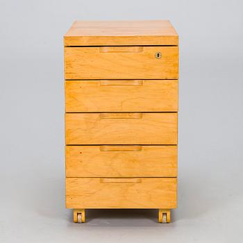 Aino Aalto, A 1940's 'B96' drawer unit for O.Y. Huonekalu- ja Rakennustyötehdas A.B. Finland.