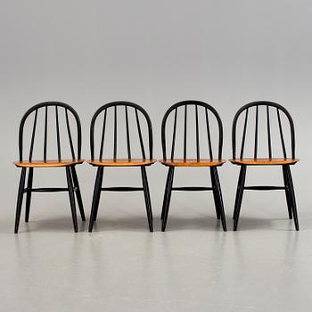 STOLAR, 4 st, "Fanett", Ilmari Tapiovaara, Edsbyverken, 1950-tal.