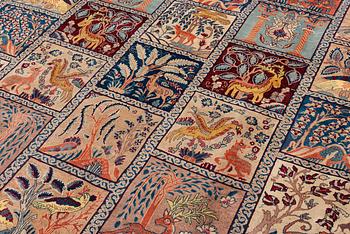 Rug, Kashmar Patina, approx. 376 x 297 cm.