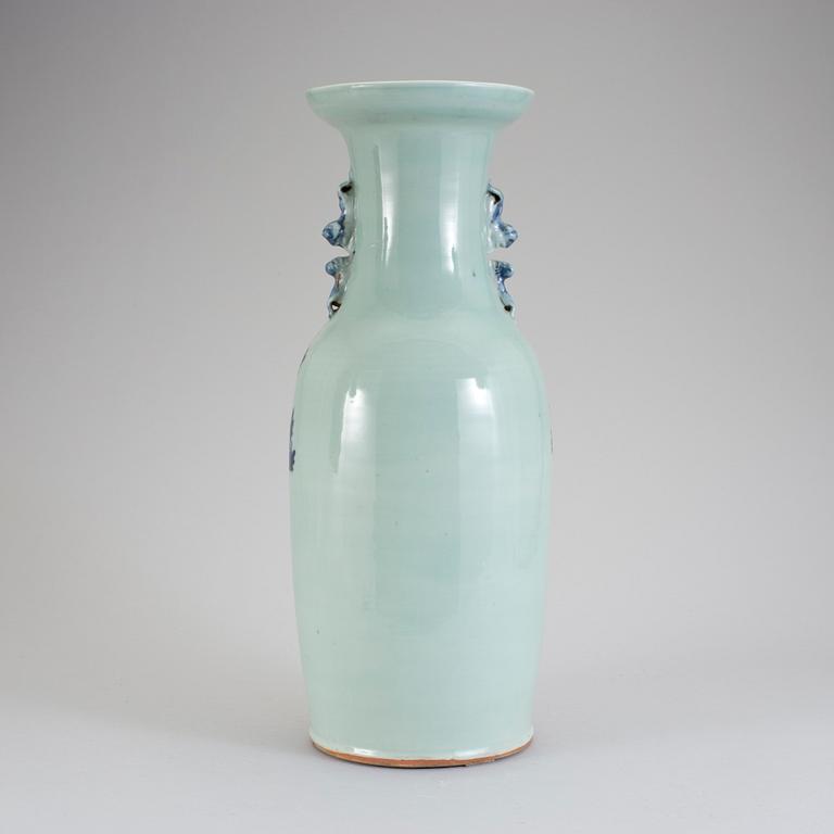 URNA, porslin, Kina, 1800-tal.