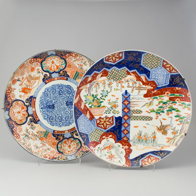 DECORATION PLATES, japan, 19 the century.