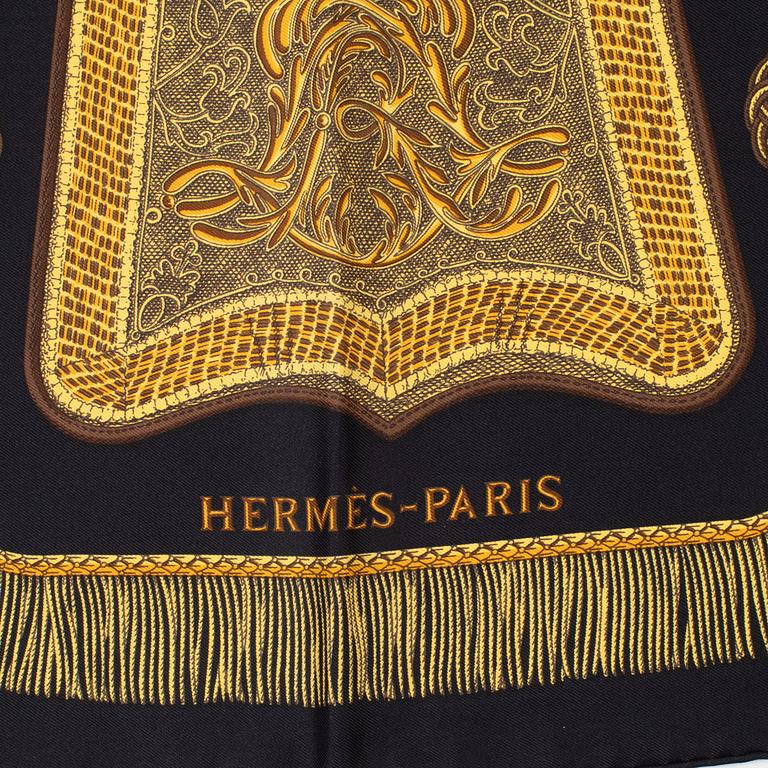 Hermès, scarf, "Poste et Cavalerie".