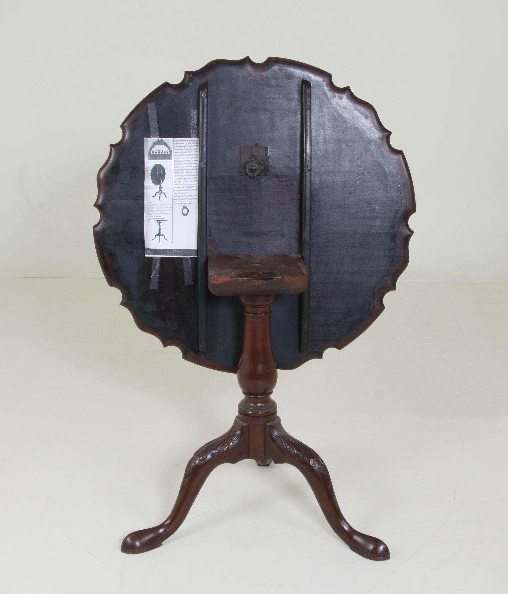 FÄLLBORD, England. 1700/1800-tal.
