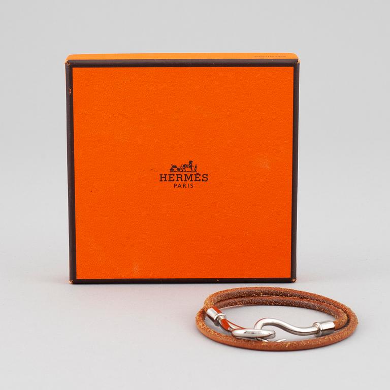 HERMÈS, armband, "Jumbo double tour".