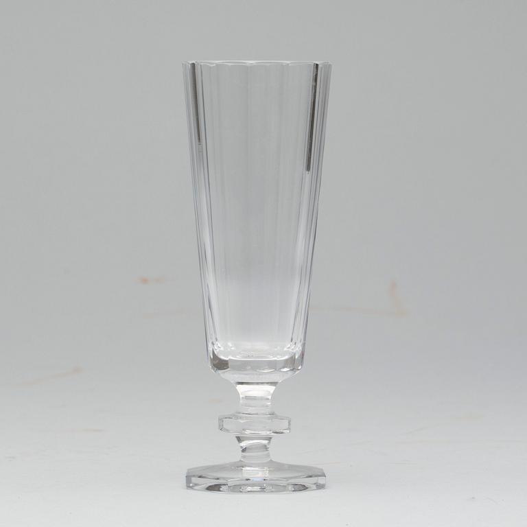 CHAMPAGNEGLAS, 16 st, "Karlberg", Kosta, 1900-tal.