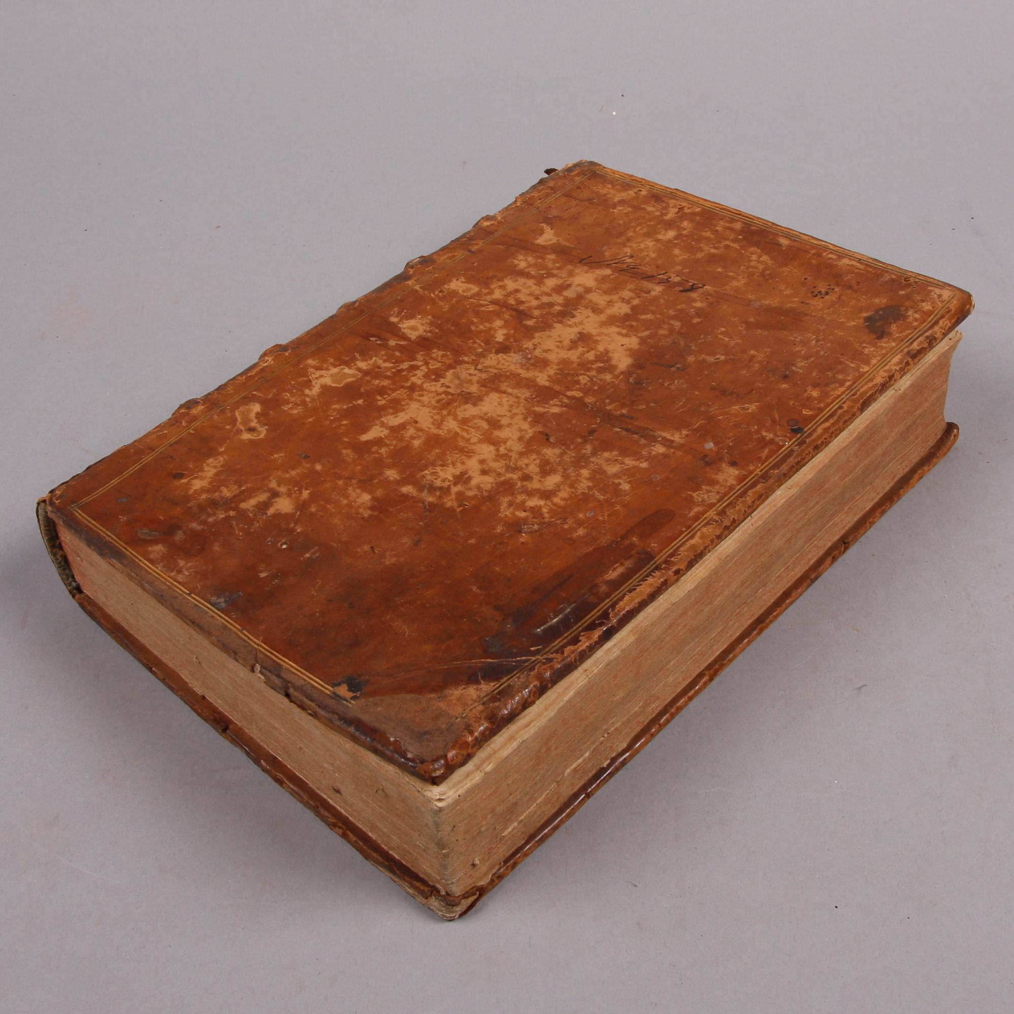 BOK, "Historia del Concilio Tridentino" av Pietro Soave Polano, andra upplagan, Geneve 1629.