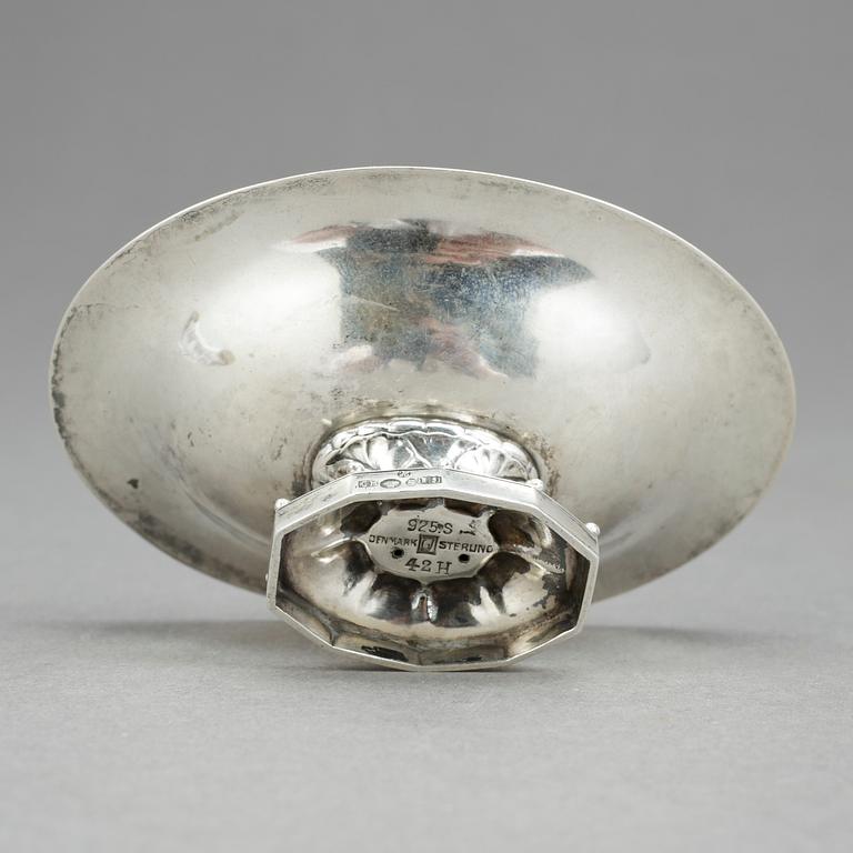 SALTKAR, sterlingsilver, Georg Jensen, Danmark, tillverkad mellan 1933-1944.