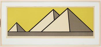 Roy Lichtenstein, "Pyramids".