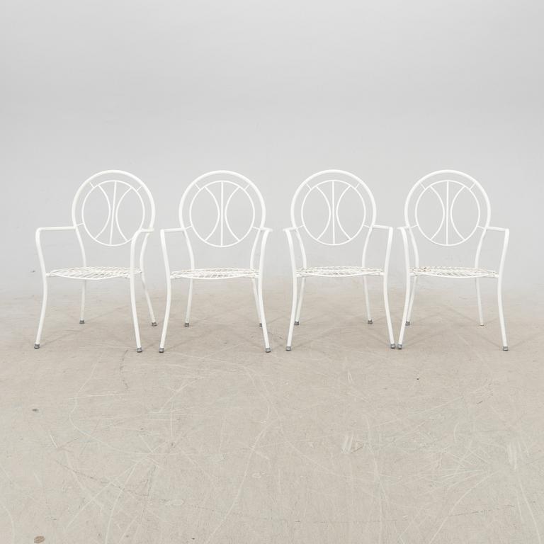 Garden furniture 5 pieces mid/second half of the 20th century.