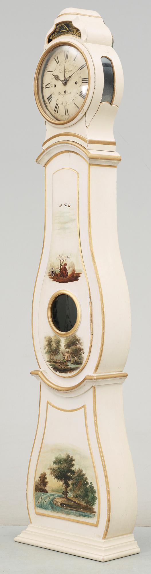 GOLVUR, rokokostil, Johan Lindman, Hargs Bruk, 1800-tal.