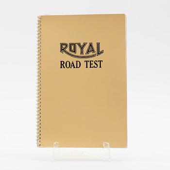 M Williams, E Ruscha or Patrik Nlackwell, "Royal Road Test", 1971.