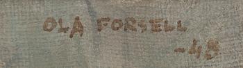 Ola Forsell, Pojke som metar fisk.