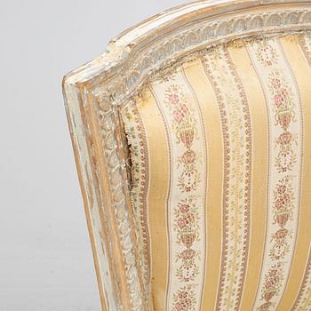 Chairs, a pair, late 18th century, Gustavian.