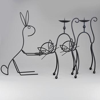 LJUSSTAKAR, 2+1 st, Gunnar Ander, Ystad metall.