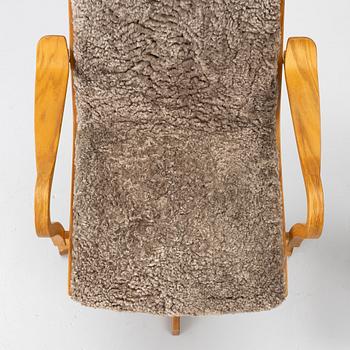 Armchair with footstool. 'Chic', Bröderna Andersson, contemporary.