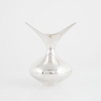 A Danish Sterling Silver Vase by Hans Bunde,   Cohr.