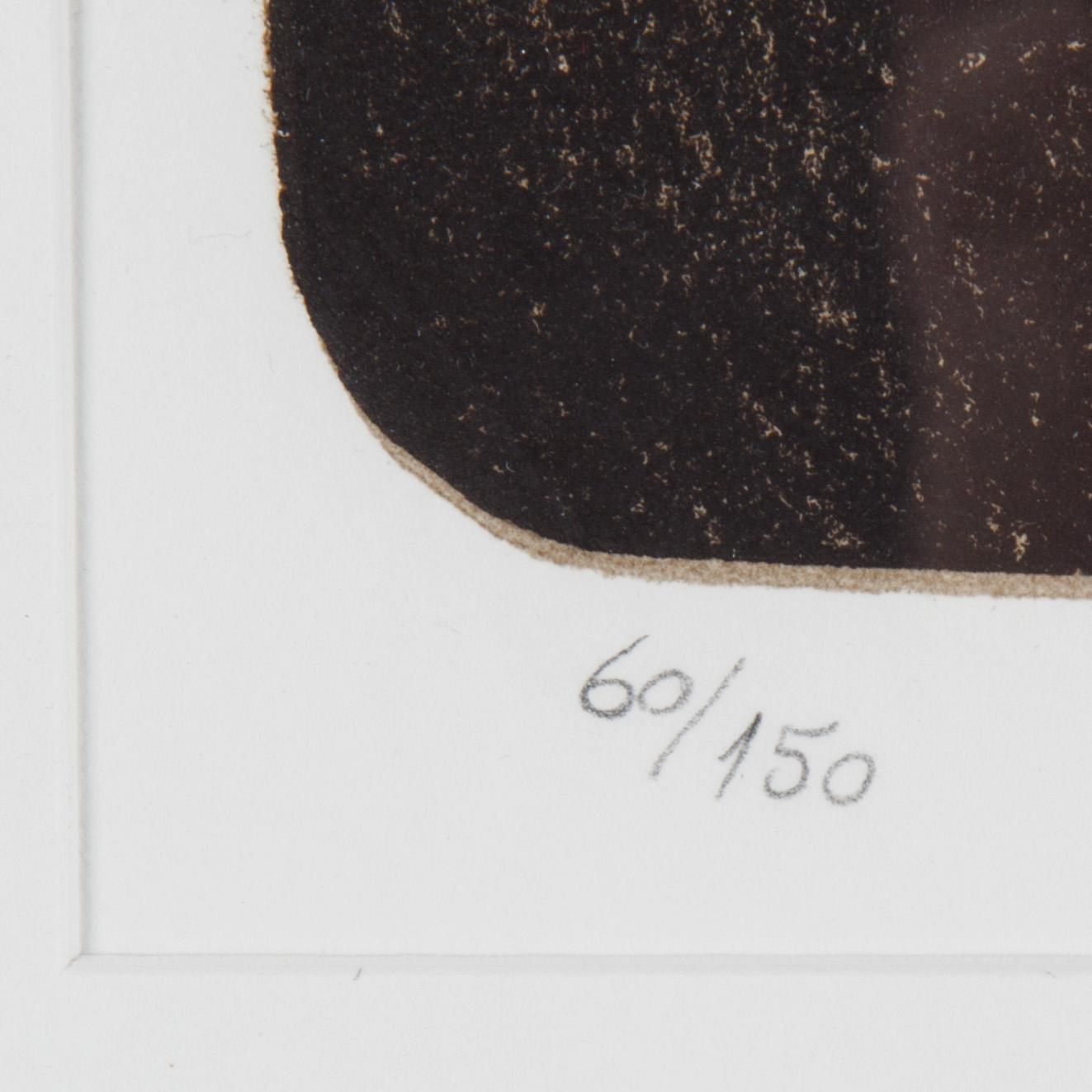 TRINE FOLMOE, "Nyfödt", stentryck, signerat och numrerat 60/150.